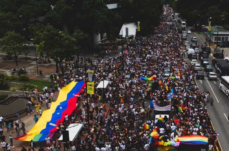 Marcha del Orgullo en Caracas: una vez pidieron derechos al Estado +FOTOS