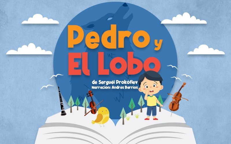Pedro y El Lobo llega al Centro Cultural BOD