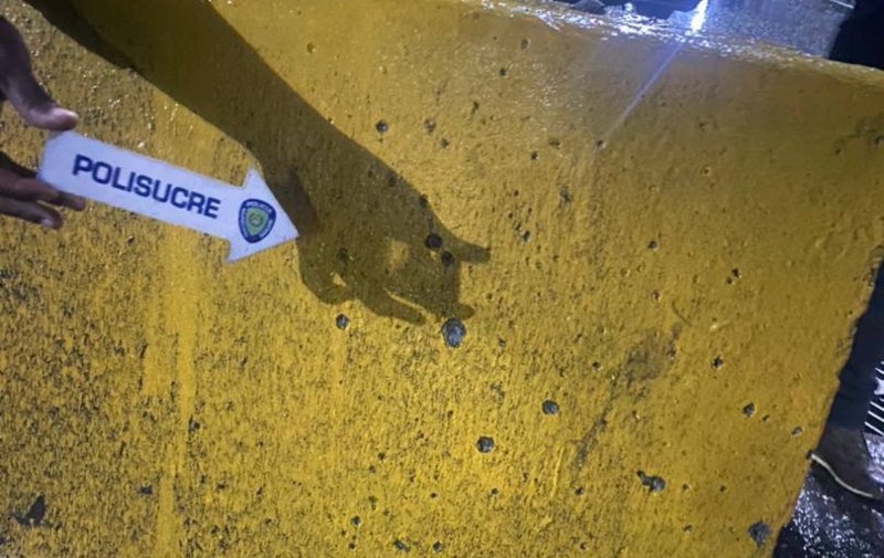Lanzan explosivos a módulo de Polisucre en Caracas +FOTOS