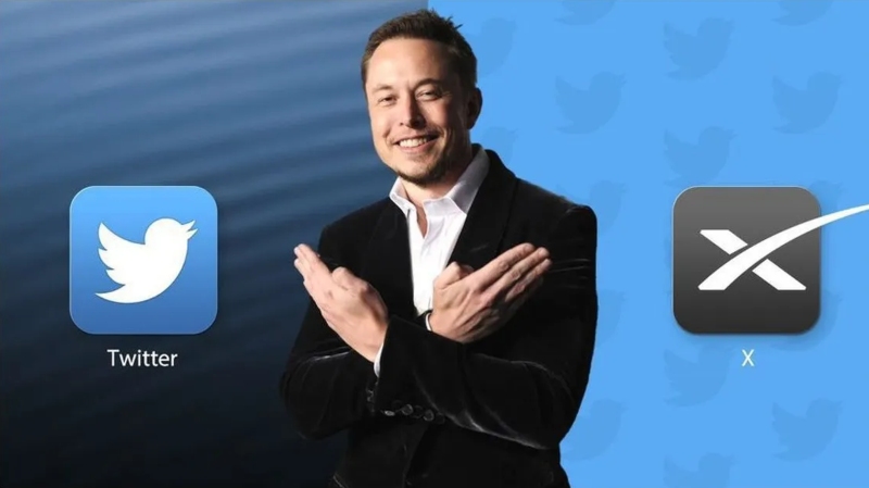 Logo de Twitter ya no será un pájaro azul: Elon Musk lo cambió por una “X”