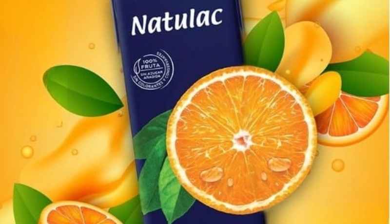 Natulac presenta su nuevo jugo de naranja 100% natural