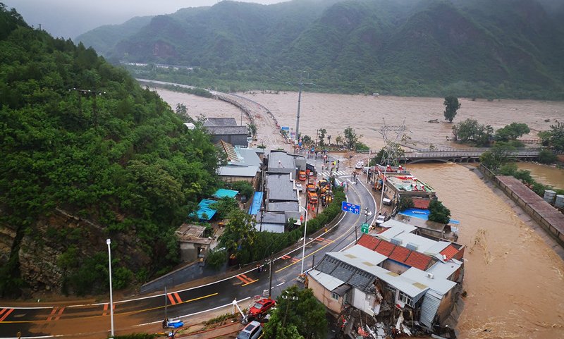 China registra las lluvias más intensas en 140 años +VIDEOS