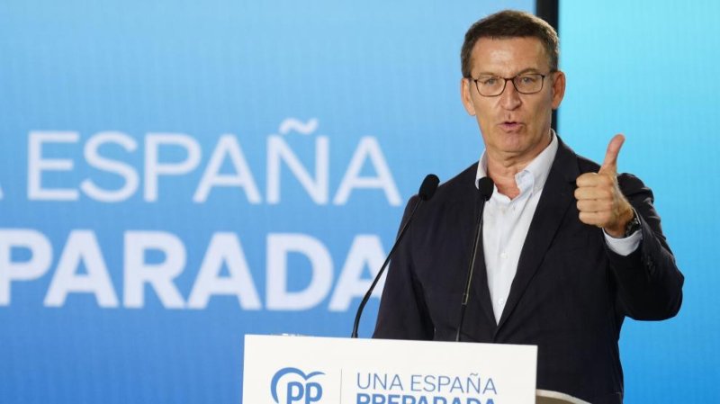 España: Vox apoyaría a Feijóo para impedir que Pedro Sánchez sea presidente