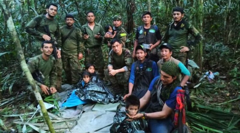 Detienen al padre de los niños rescatados en selva de Colombia