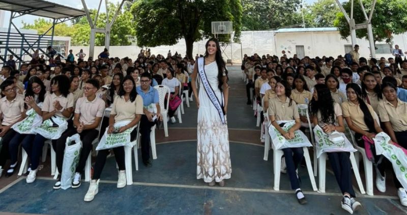 Giorgiana Rosas reafirmó su compromiso con los niños de Anzoátegui