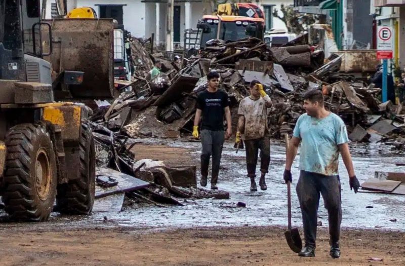 Más de 40 muertos y 150.000 damnificados por "ciclón extratropical" en Brasil