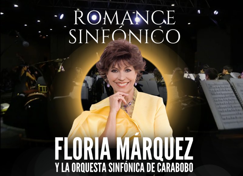 Floria Márquez y la Sinfónica de Carabobo se unen a beneficio de Hogares Crea