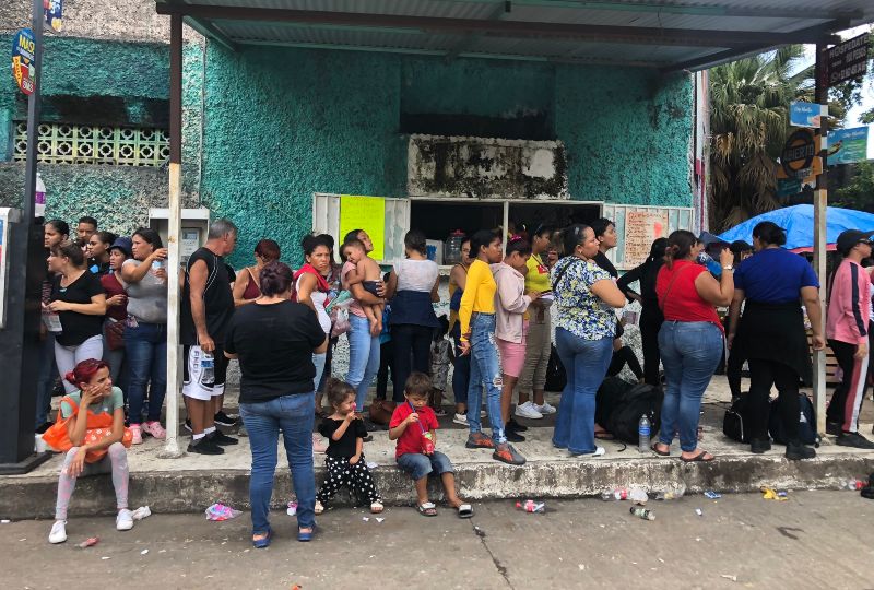 Fronteras de México colapsadas ante aumento de peticiones de asilo