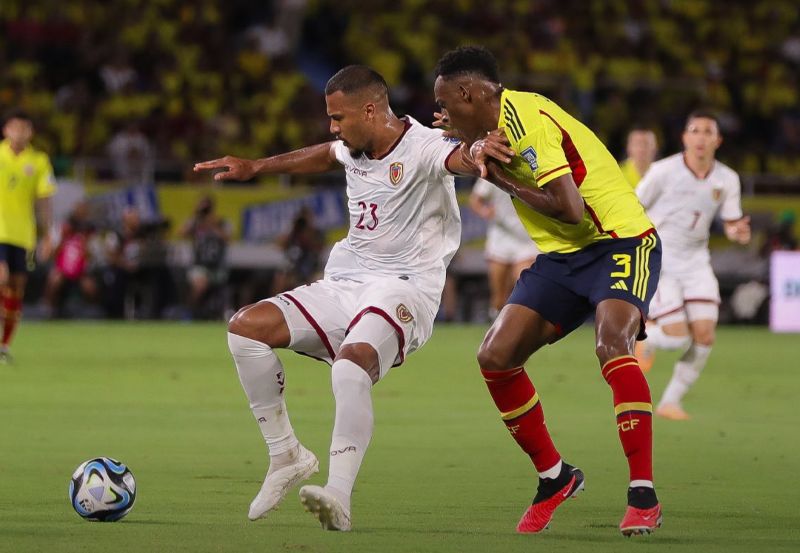 La Vinotinto cayó ante Colombia en eliminatorias al Mundial 2026