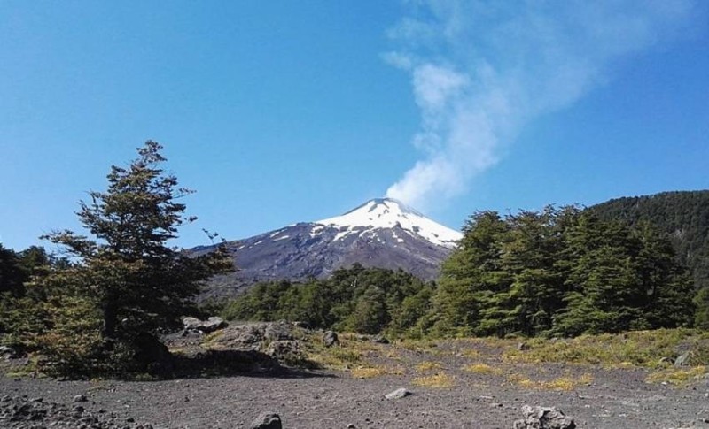 Alerta naranja en Chile por el volcán Villarrica