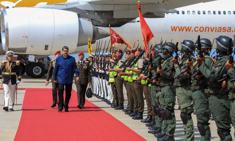 Maduro anunció activación de vuelos directos Venezuela - Argelia