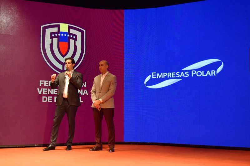 Empresas Polar estableció alianza con la Federación Venezolana de Fútbol