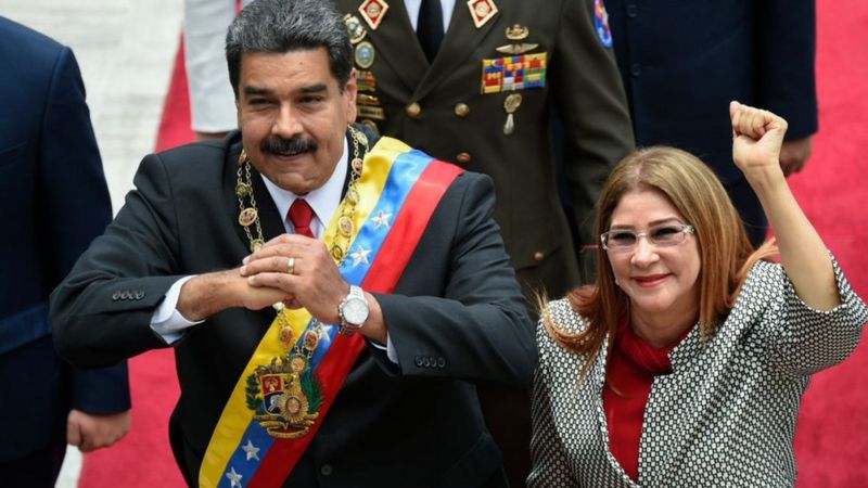 Maduro y Cilia Flores denuncian "fraude" en las Primarias