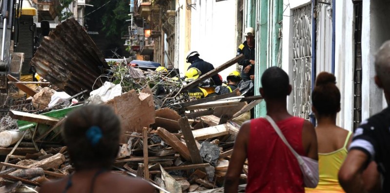 Edificio multifamiliar colapsó en La Habana: murieron dos rescatistas