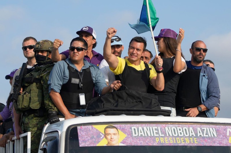 Daniel Noboa es el nuevo presidente de Ecuador