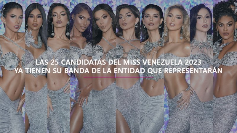 La Gala de Bandas Especiales del Miss Venezuela será este sábado
