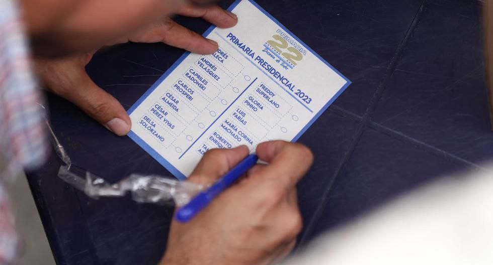 Así van las Primarias de la oposición