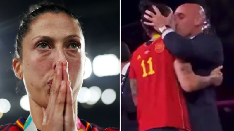 FIFA suspendió tres años a Luis Rubiales por besar a Jenni Hermoso