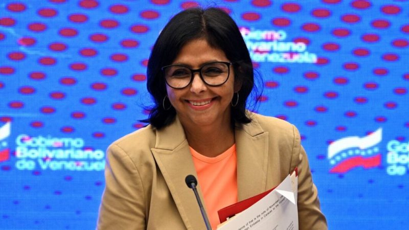 Delcy Rodríguez sobre El Esequibo: «Venezuela no negocia sus derechos»