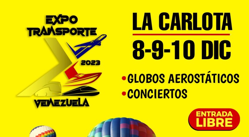 Expo Transporte Venezuela 2023 regresa a La Carlota