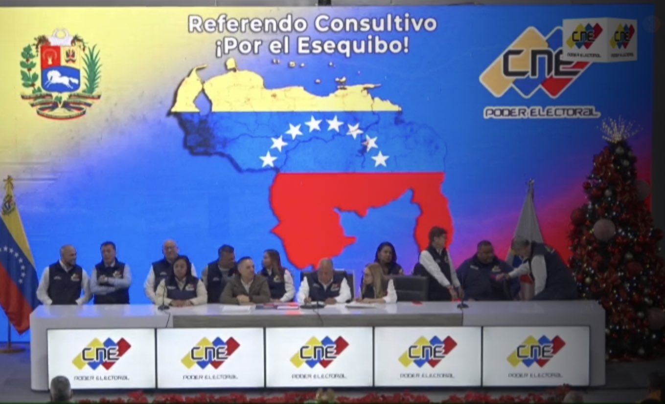Elvis Amoroso: Más de 10 millones de venezolanos participaron en referendo por El Esequibo