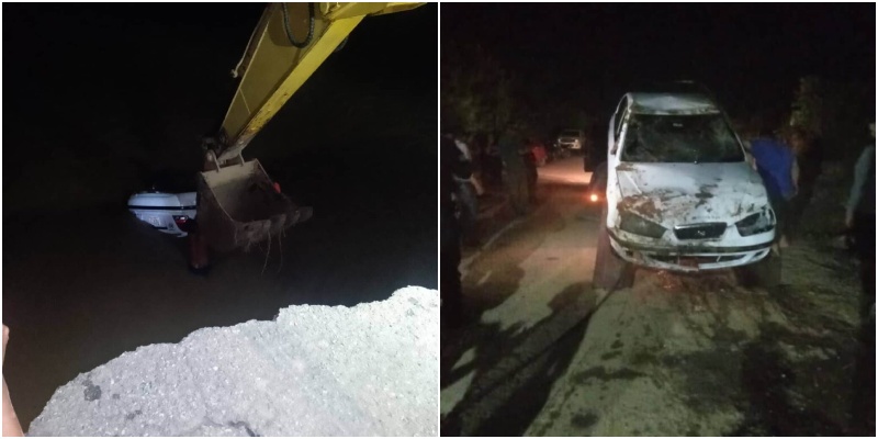 Dos muertos al caer carro en el río Zulia: falta de señalización causó la tragedia