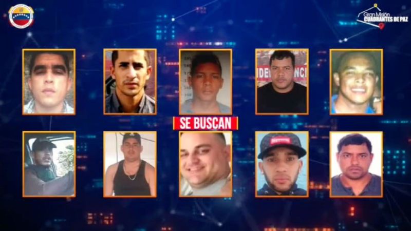 Los 10 criminales más buscados en Venezuela | Diciembre 2023