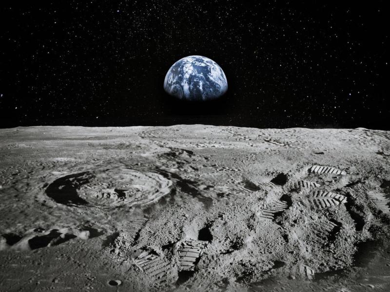 La NASA quiere construir casas en la Luna en 2040