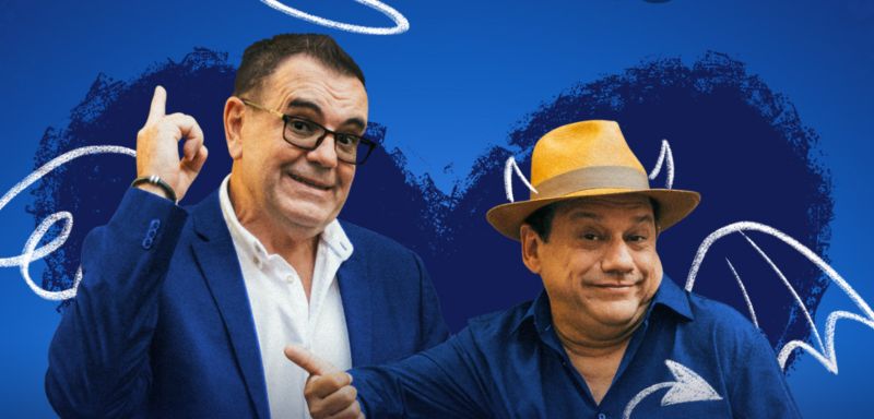 Emilio Lovera y Laureano Márquez juntos por última vez