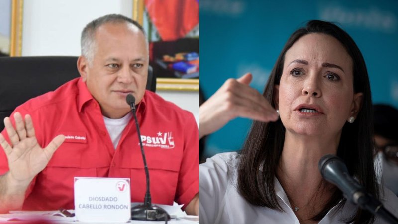 Diosdado Cabello habló de las negociaciones con María Corina Machado +VIDEO