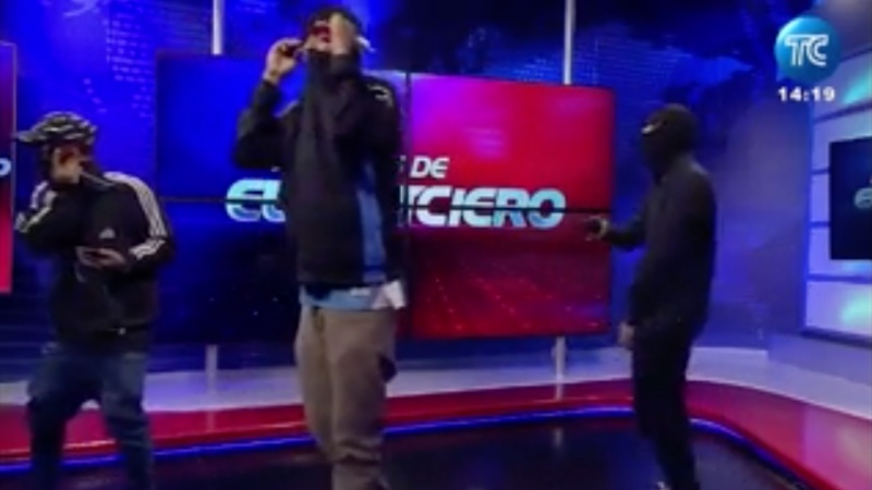 Crisis en Ecuador: bandas armadas toman medios y universidades +VIDEOS