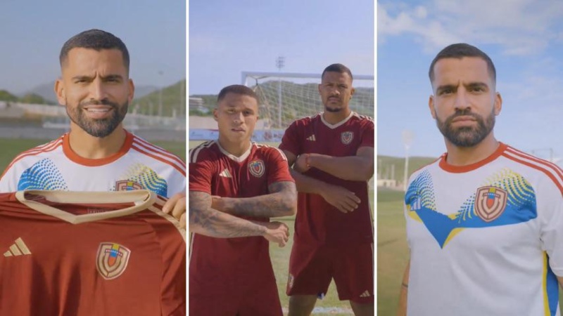Esta es la nueva camiseta de La Vinotinto +VIDEO