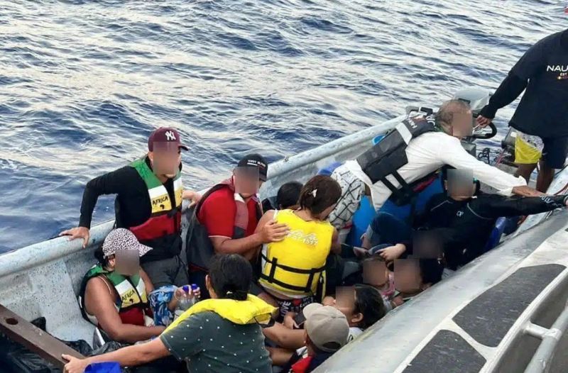 17 migrantes en la isla San Andrés de Colombia