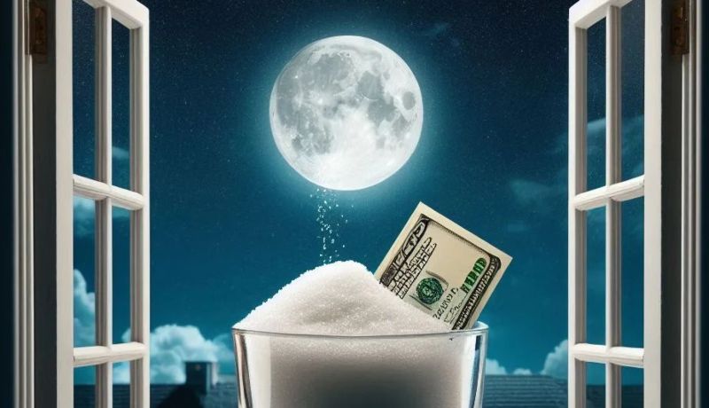 Ritual con azúcar para atraer dinero