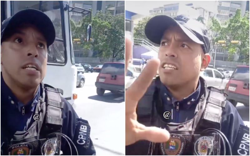 Buscan a sujeto que se hace pasar por PNB en Caracas +VIDEO