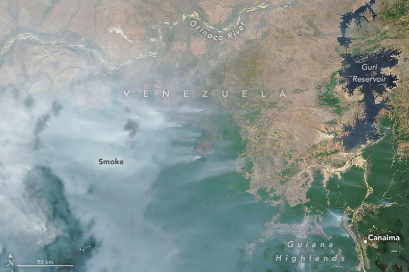 Venezuela registró récord de 11 mil incendios en marzo