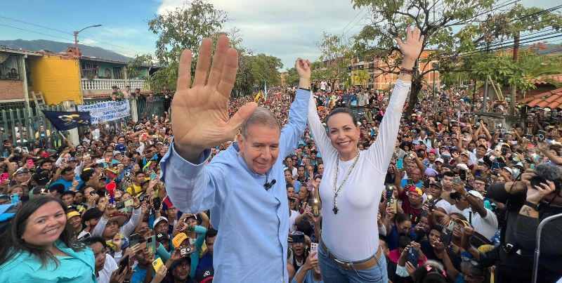 Edmundo González desde Guatire: ¡Vamos a ganar!