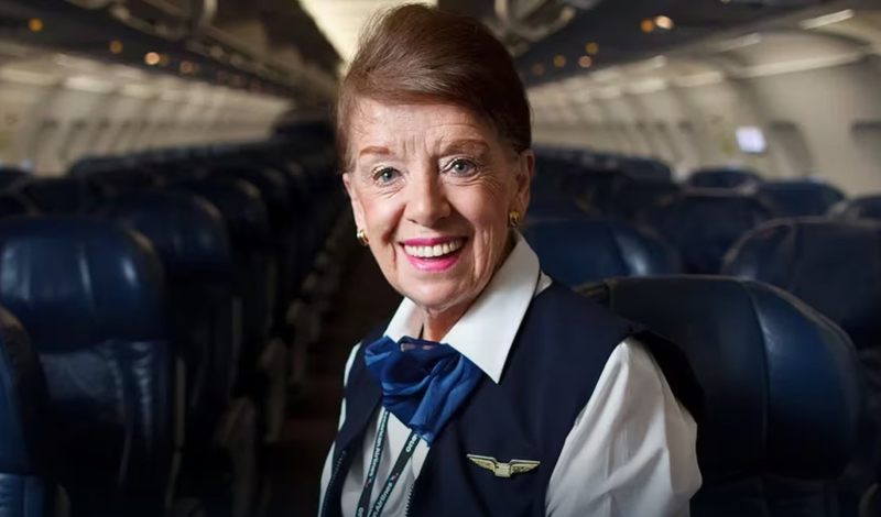 Murió Bette Nash, la azafata con más años de servicio