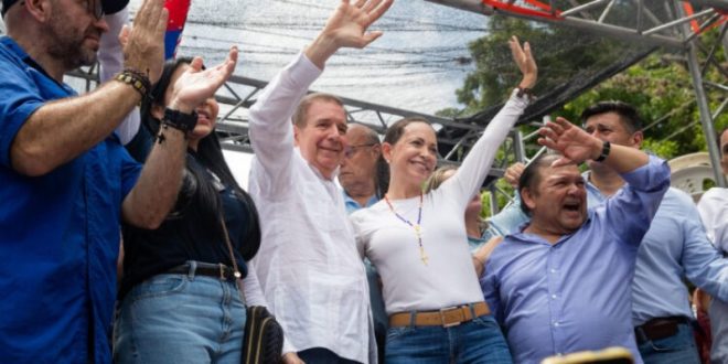 Edmundo González y María Corina visitarán Guatire +VIDEO