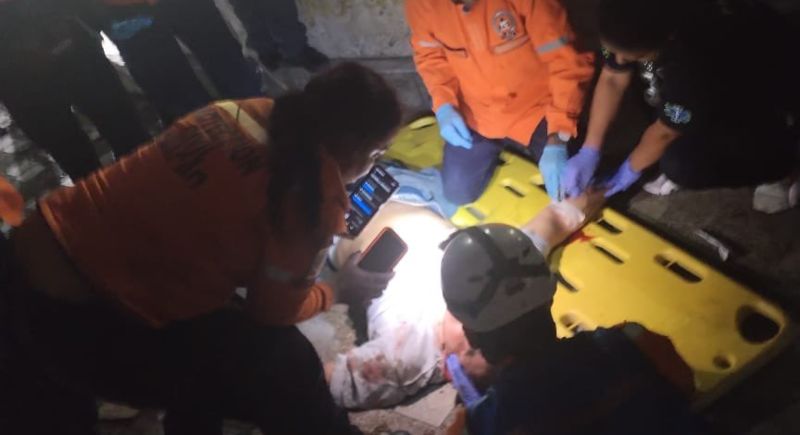 Dos heridos graves al ser arrollados por un menor en Chacao