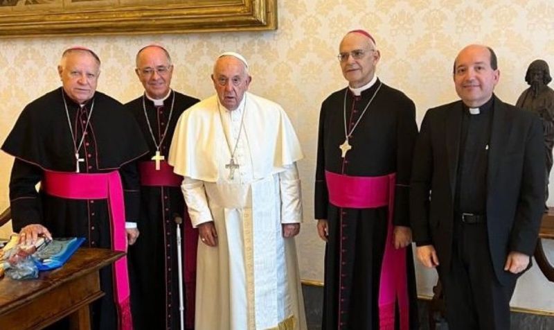 Papa Francisco recibió a integrantes del Episcopado Venezolano