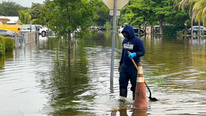 Emergencia en Florida: pronostican más lluvias e inundaciones