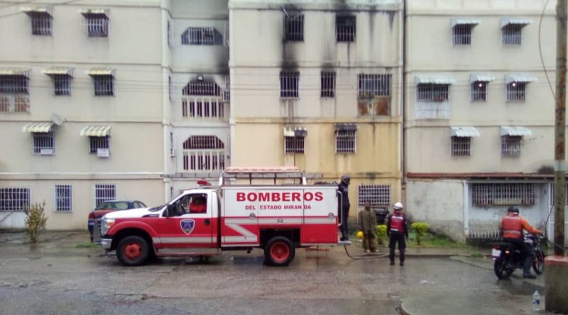 Dos fallecidos por incendio de apartamento en Guarenas