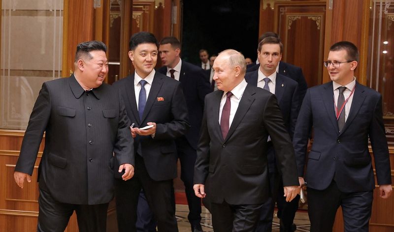 Vladimir Putin visita a Corea del Norte luego de 24 años