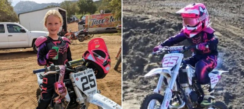 Murió en accidente niña de 9 años, promesa del motocross