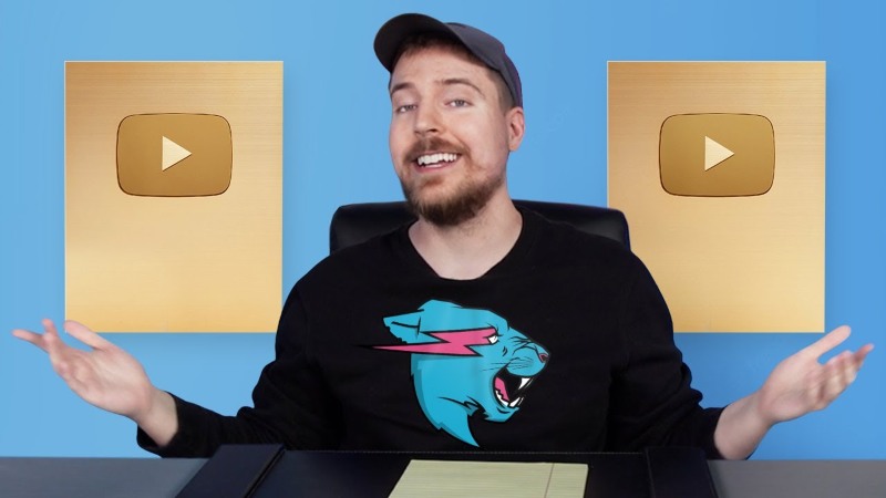 MrBeast es ahora el youtuber con más seguidores en el mundo