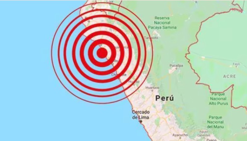 Sismo de magnitud 7.0 sacudió Perú +VIDEO