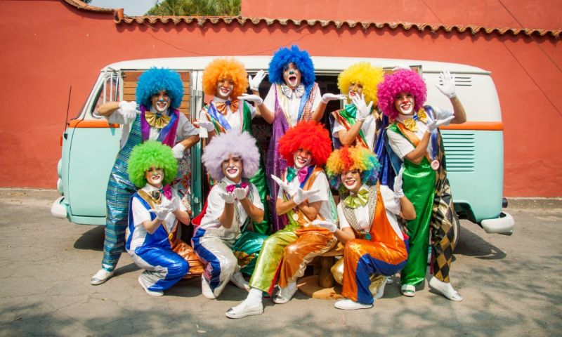 El Club de las Payasitas celebra el Día del Niño por toda Caracas