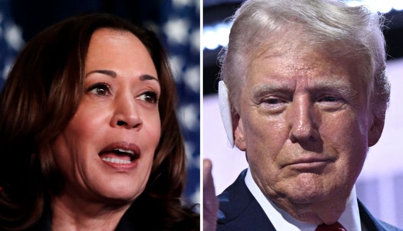 Kamala Harris arremete contra Trump en su primer discurso