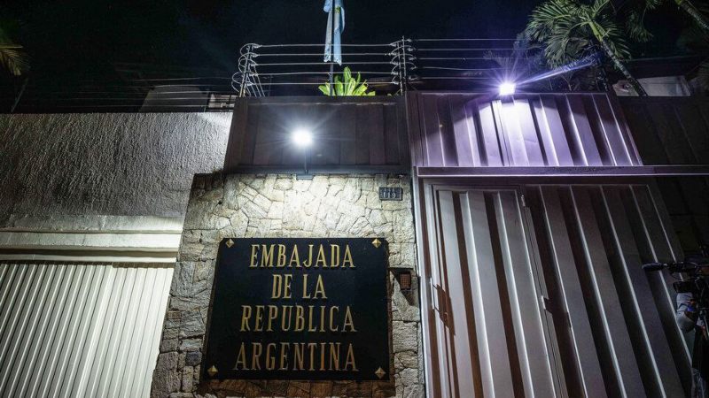 Embajada de Brasil representará intereses de Argentina en Venezuela